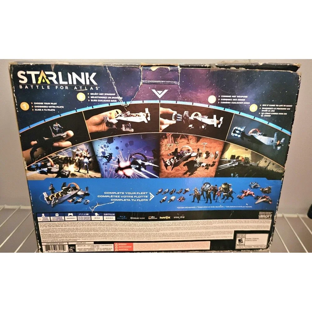 NEW Starlink Battle for Atlas Sony Playstation 4 Video Game Starter Pack PS4 NEW
